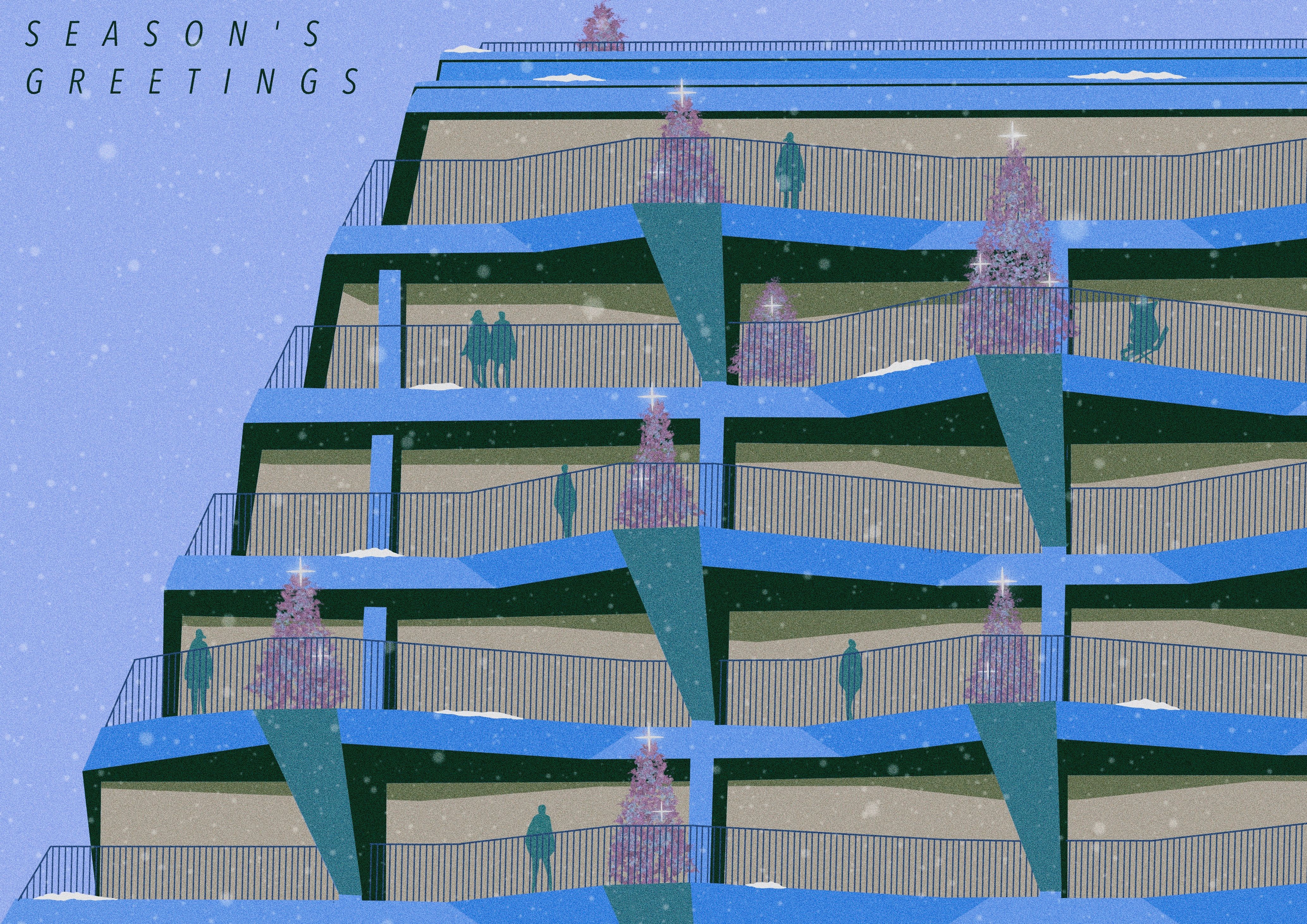 season's greetings by graft besher alyoussef