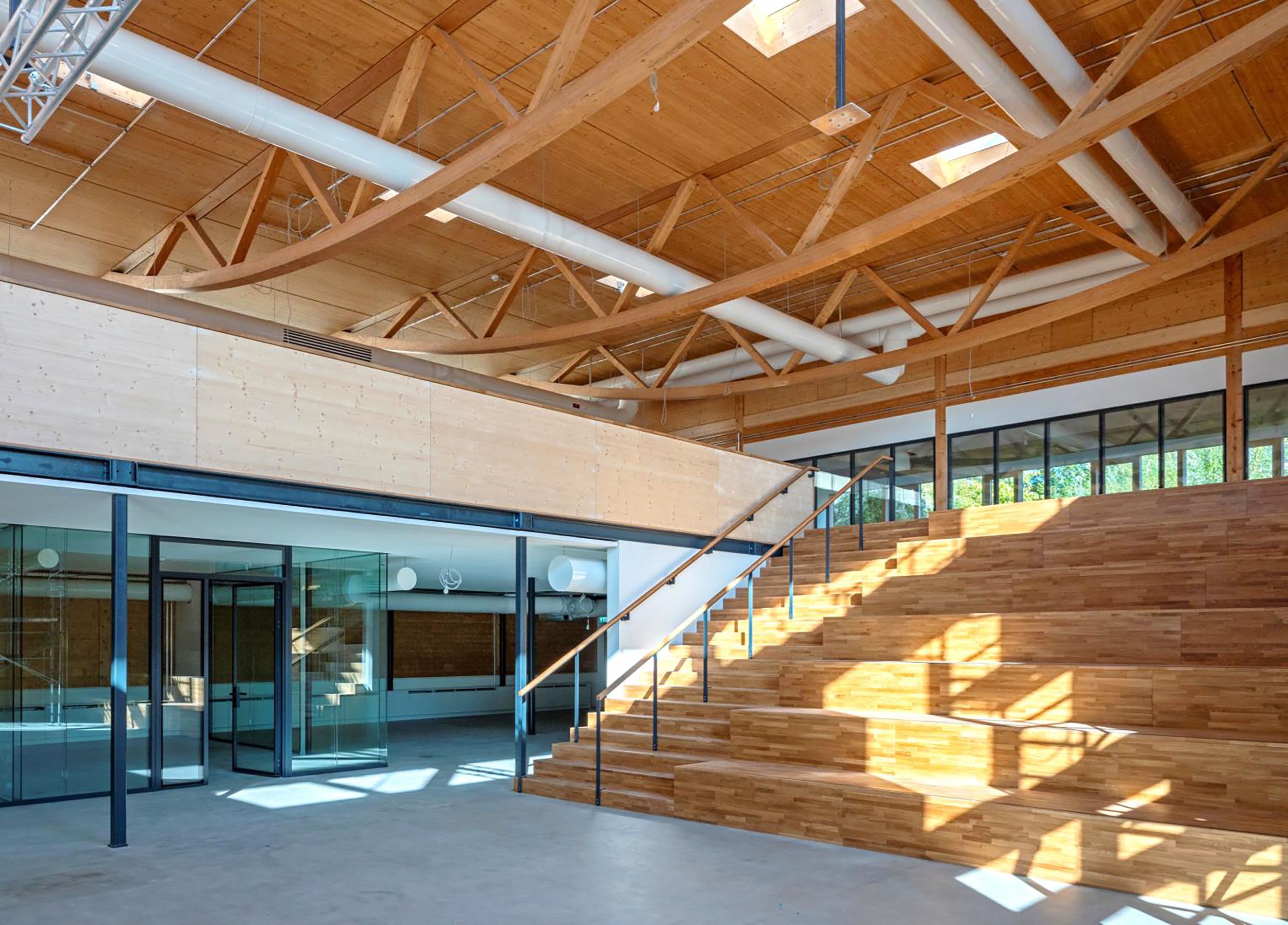 Auditorium + Verbindungstreppe Col23