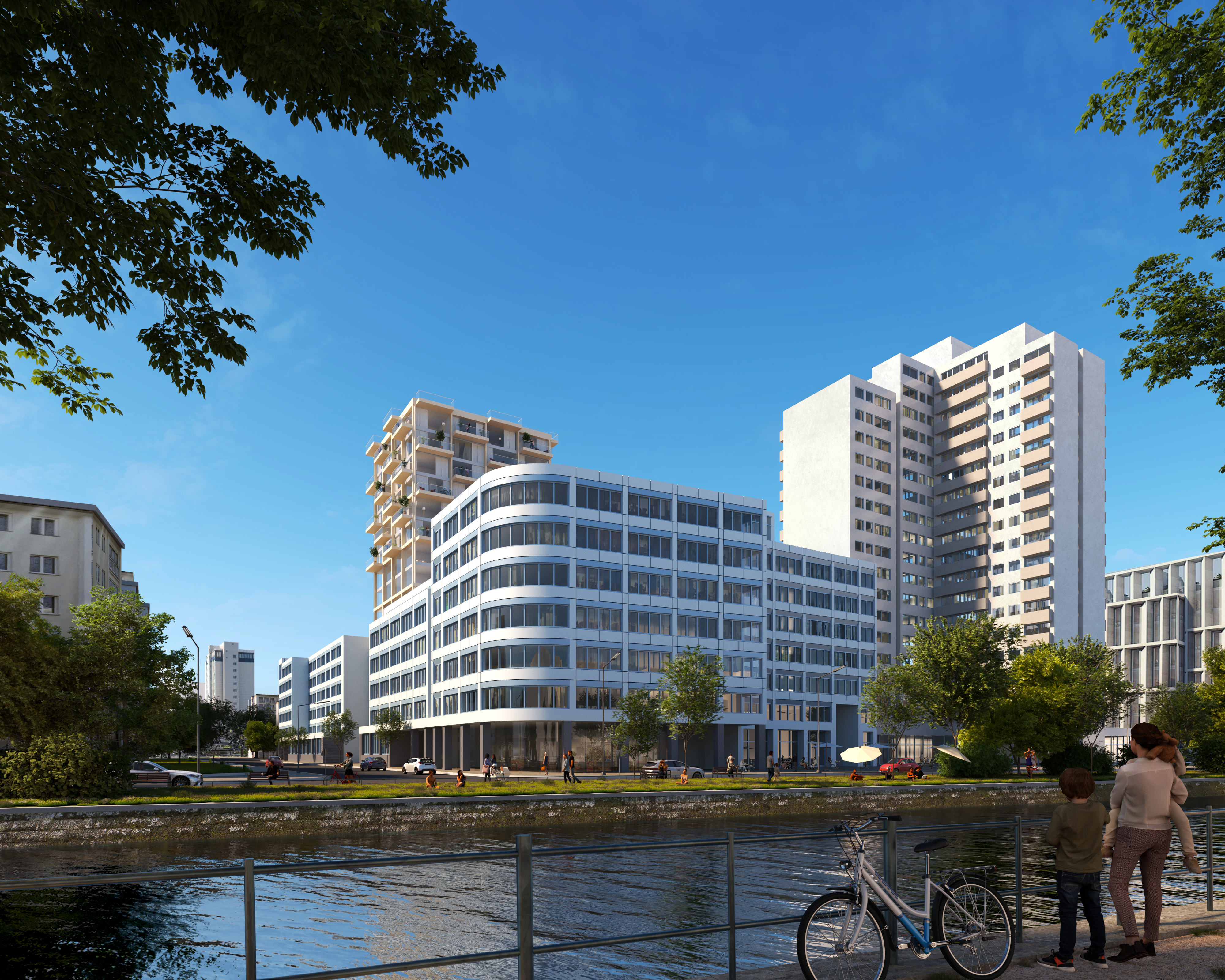 Luetzow_70er-Jahre-Block_Kanalblick