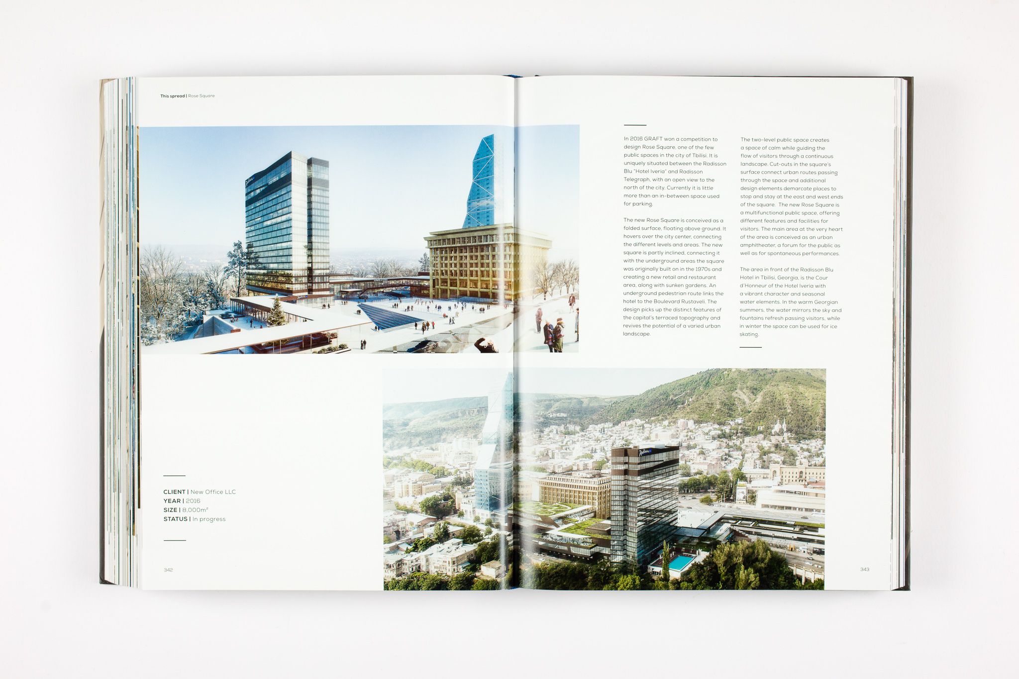 Renowned publishing house Birkhaeuser de Gruyter presents the monograph GRAFT Home. Story. that shows a comprehensive overview of the firm’s work in the field of housing and hospitality.