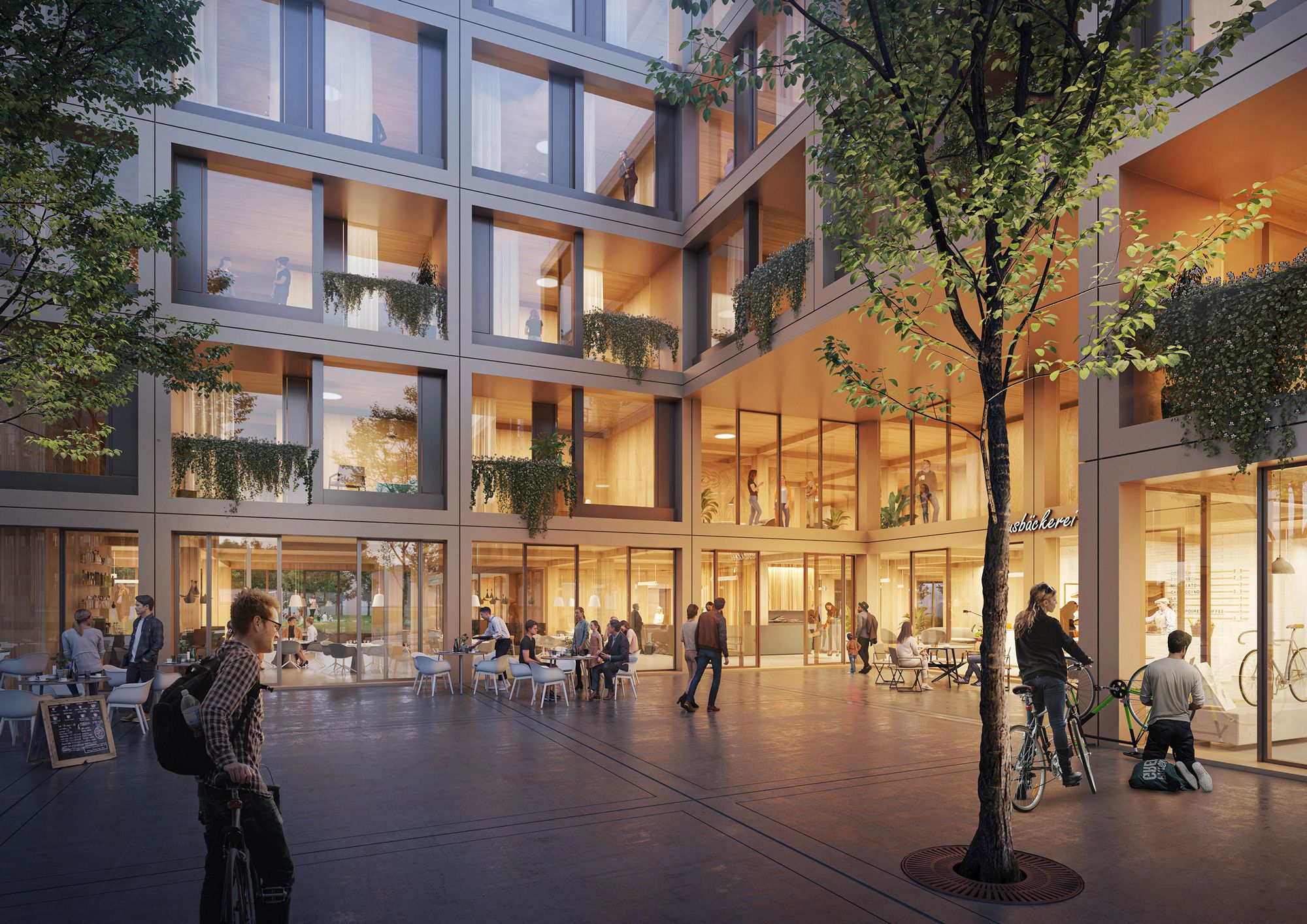 Tech-Campus Ehningen Eigang