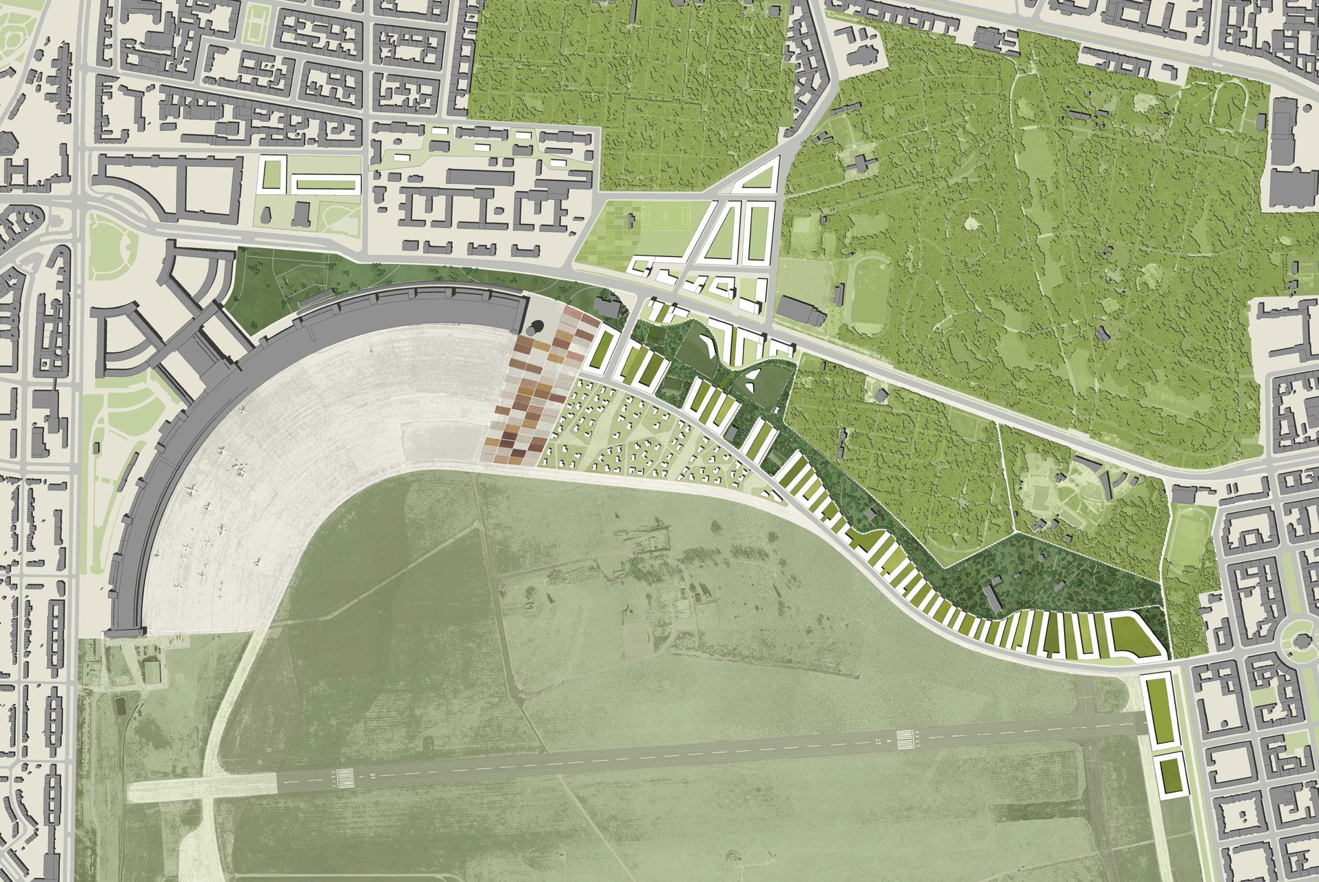 Columbiaquartier Site Plan