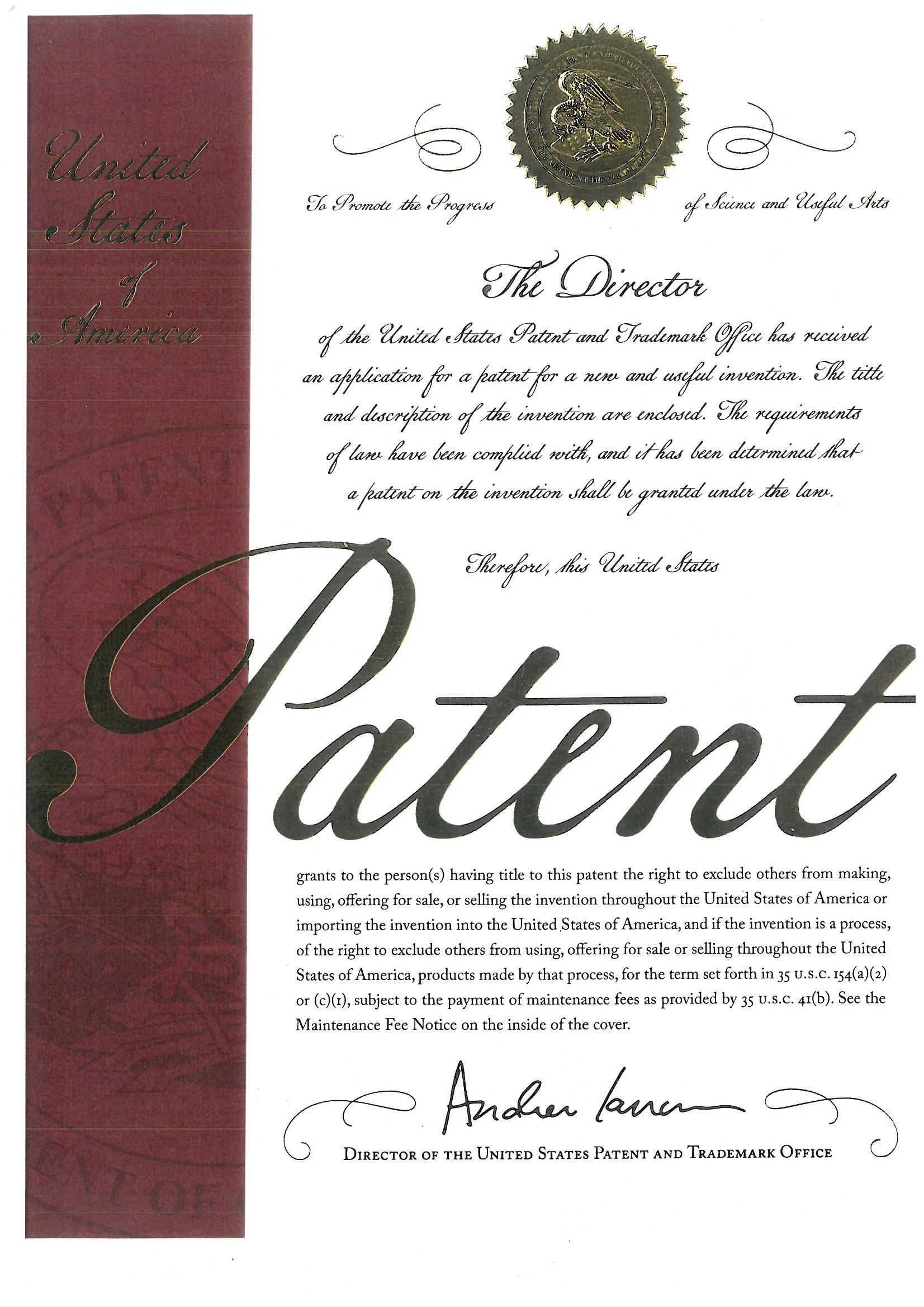us patent