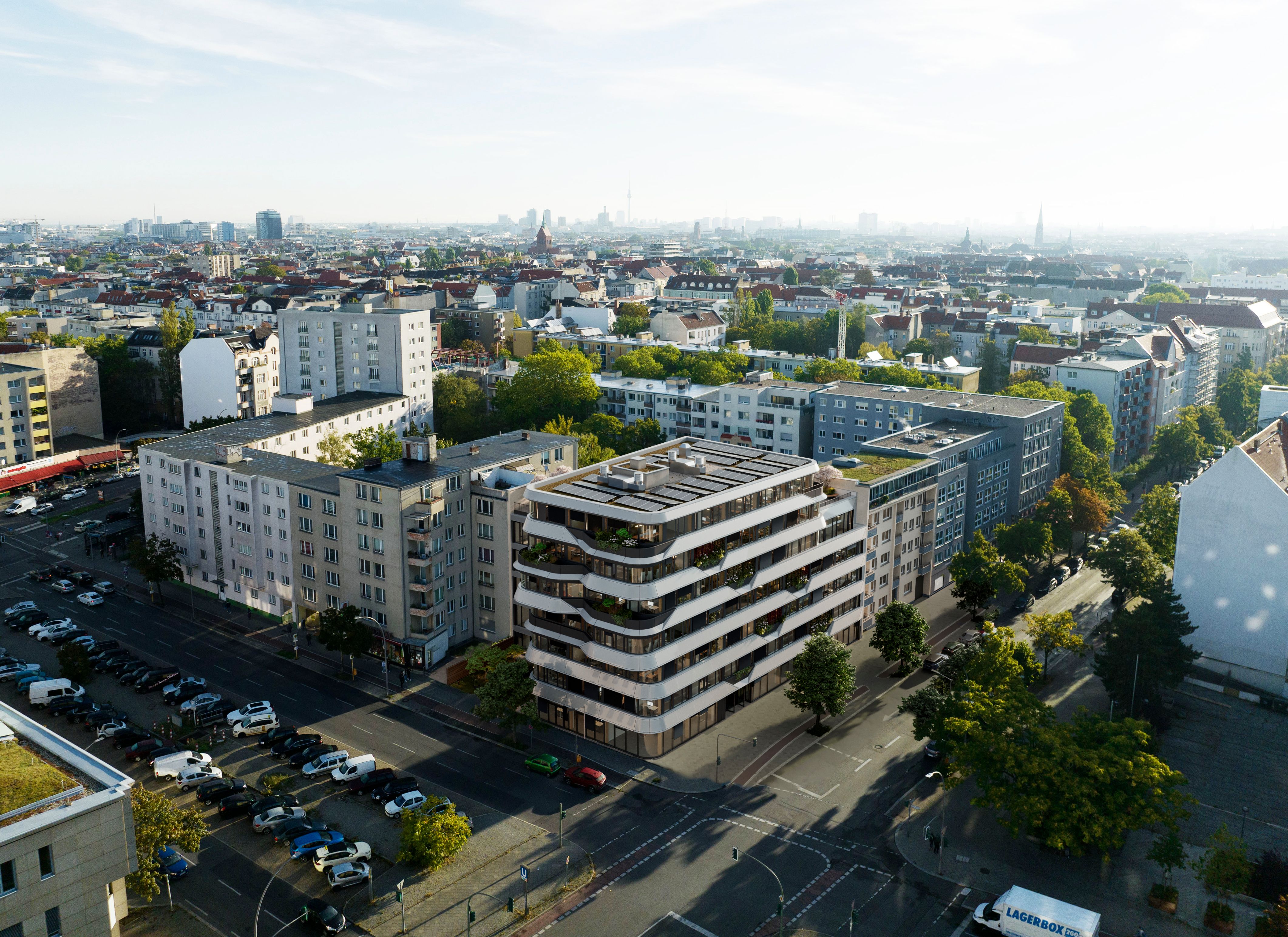 Aerial View Bundesallee