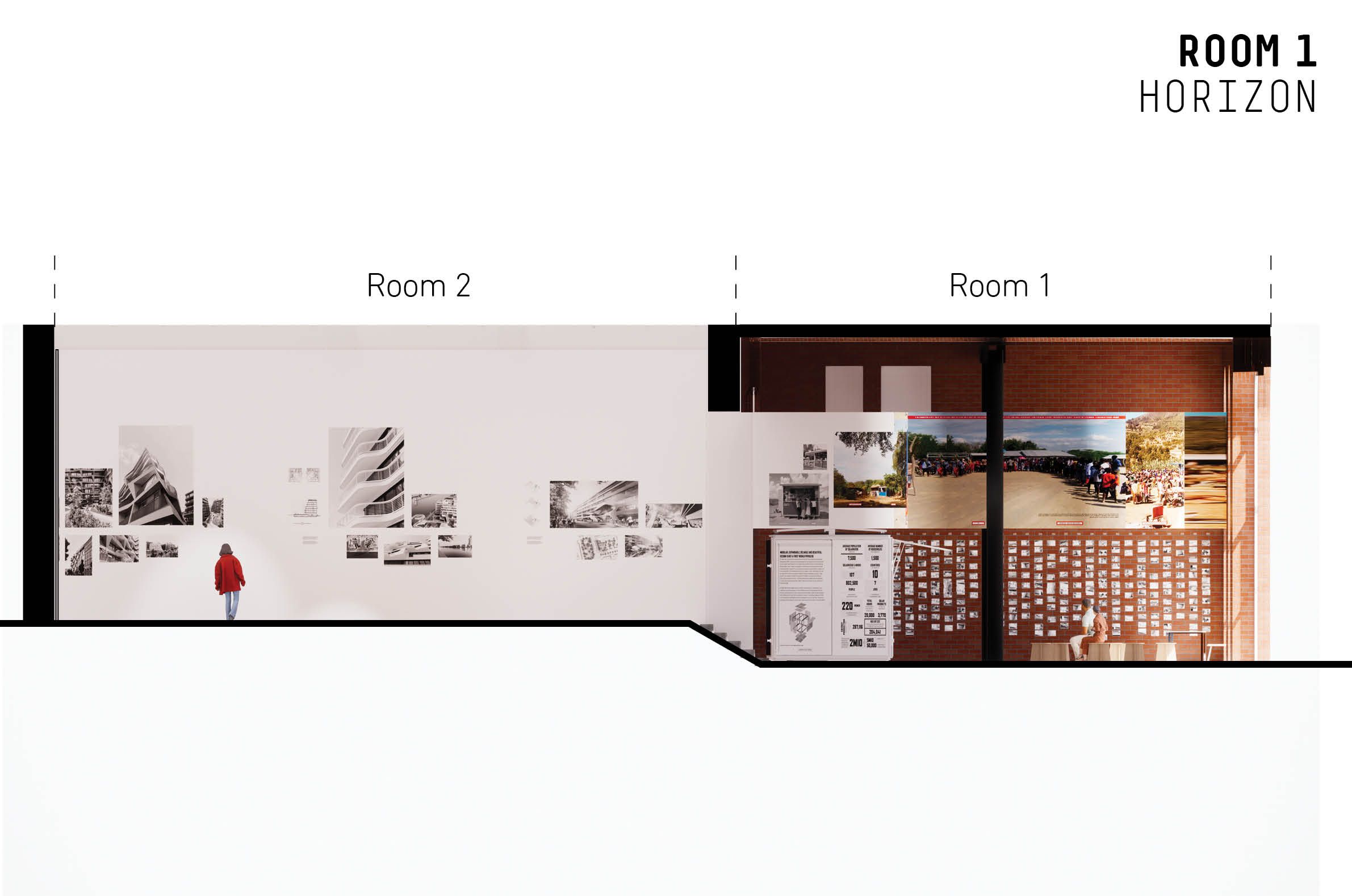 Bringing together the horizon Room 1 and Room 2 (c) GRAFT