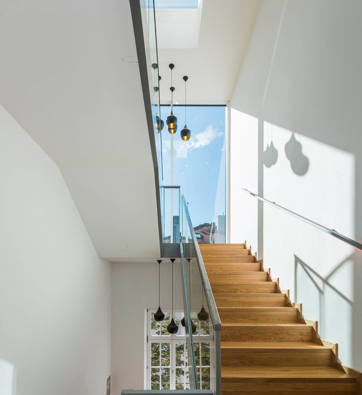 Treppenhaus Altbau zu Penthouse
