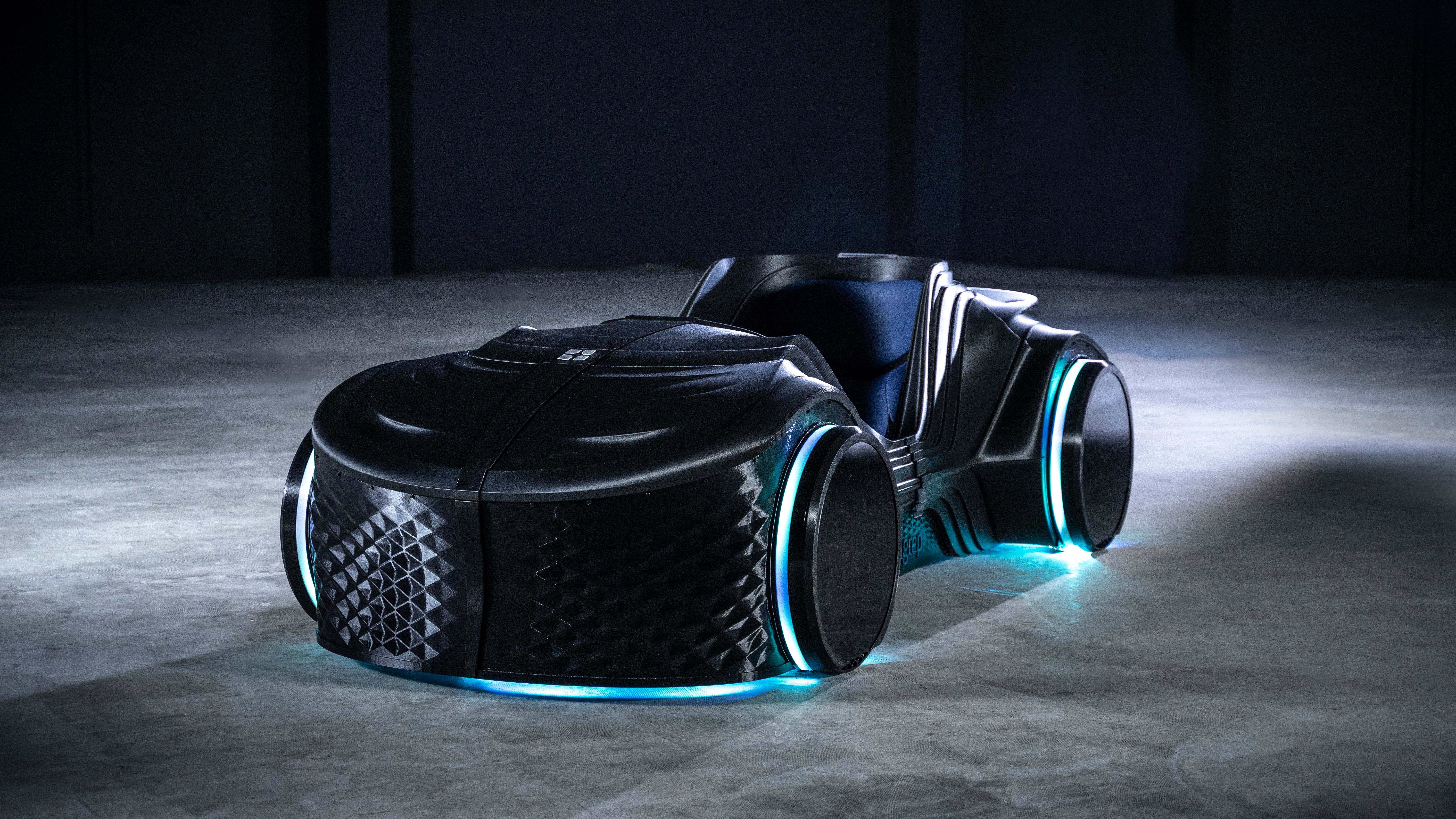 The Loci Podcar by BigRep: a fully 3D-printed autonomous (driving) car.