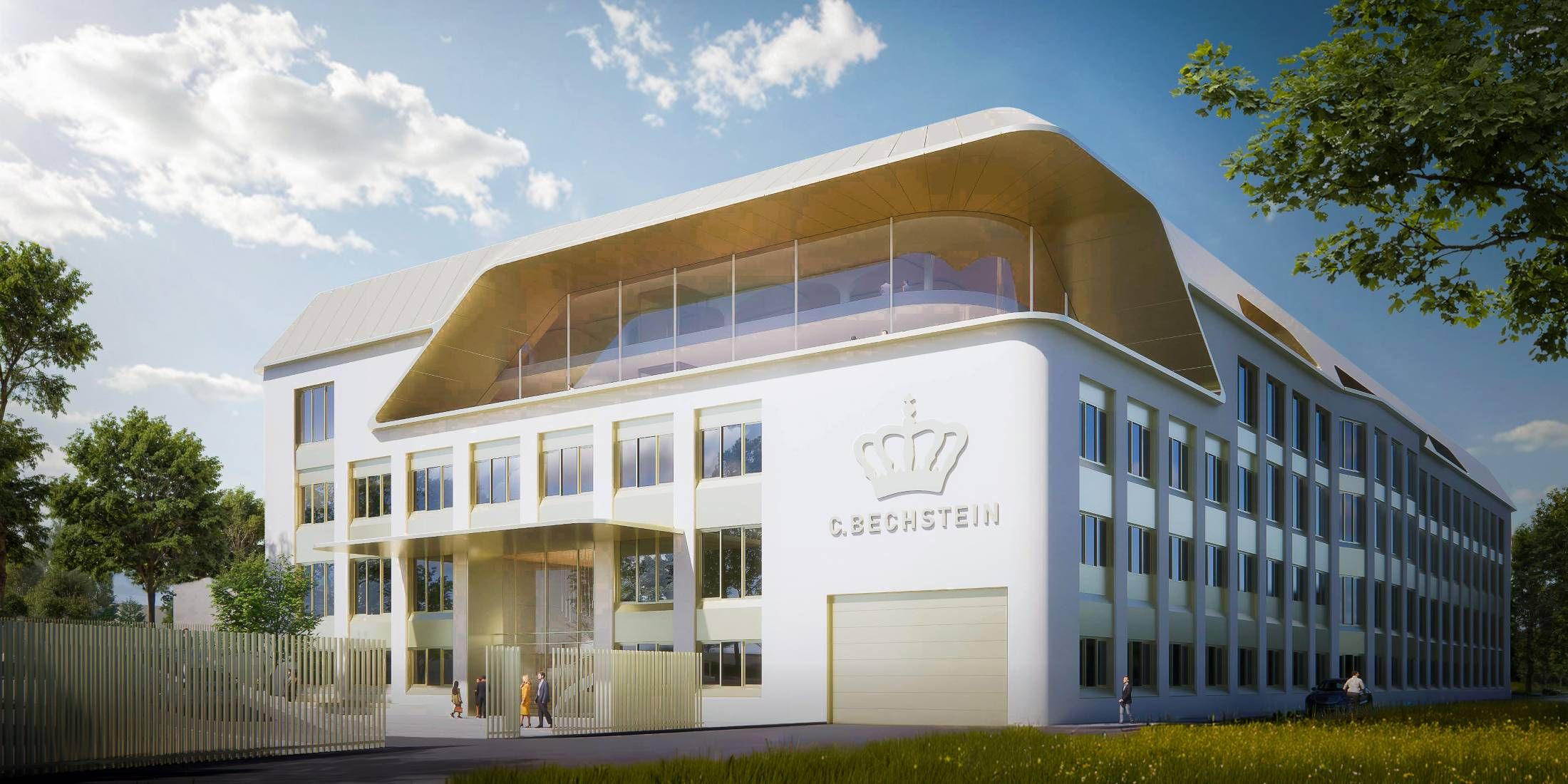 Anbau Fabrik C.Bechstein