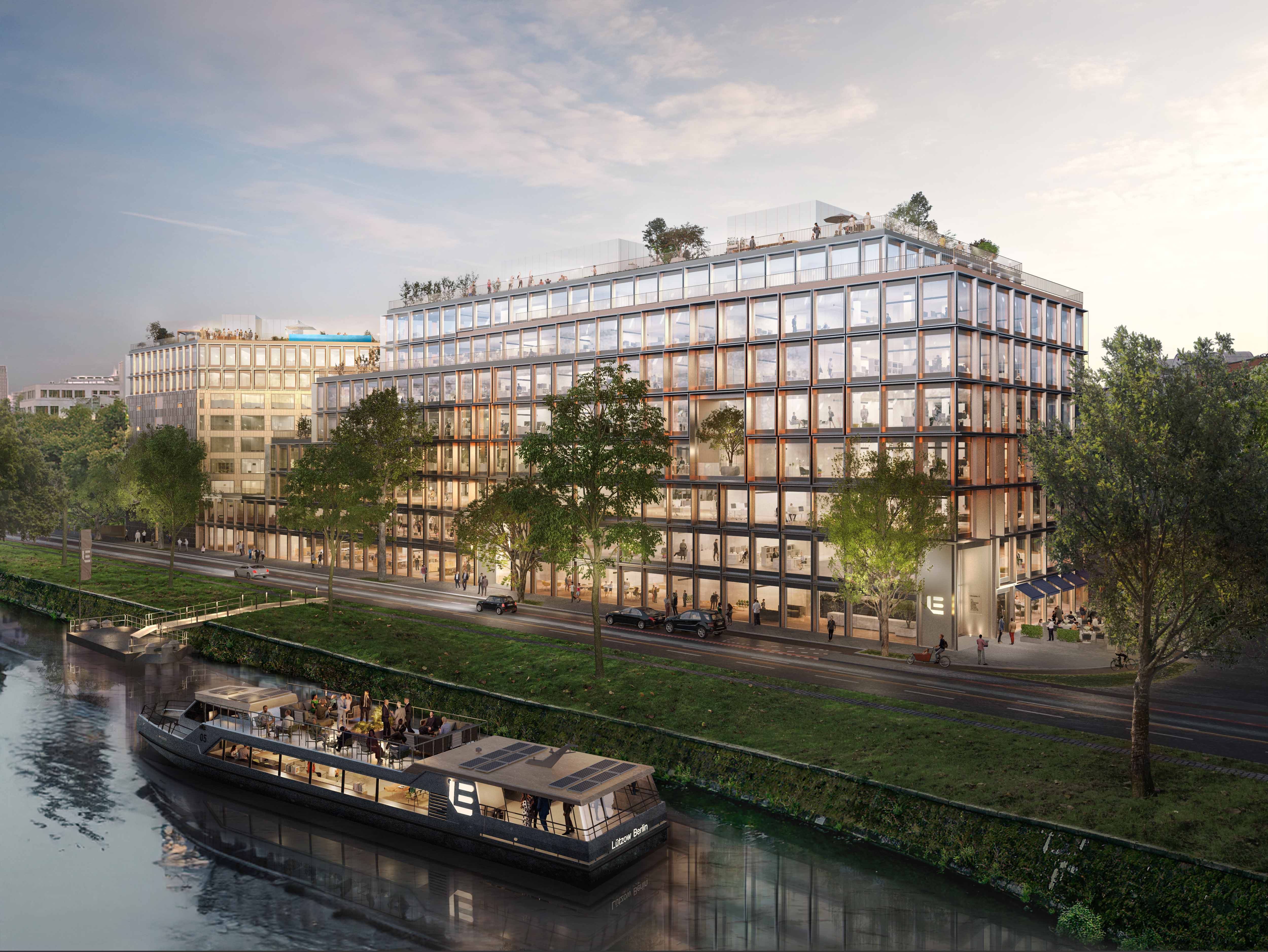 Gebäudekomplex Büro am Landwehrkanal