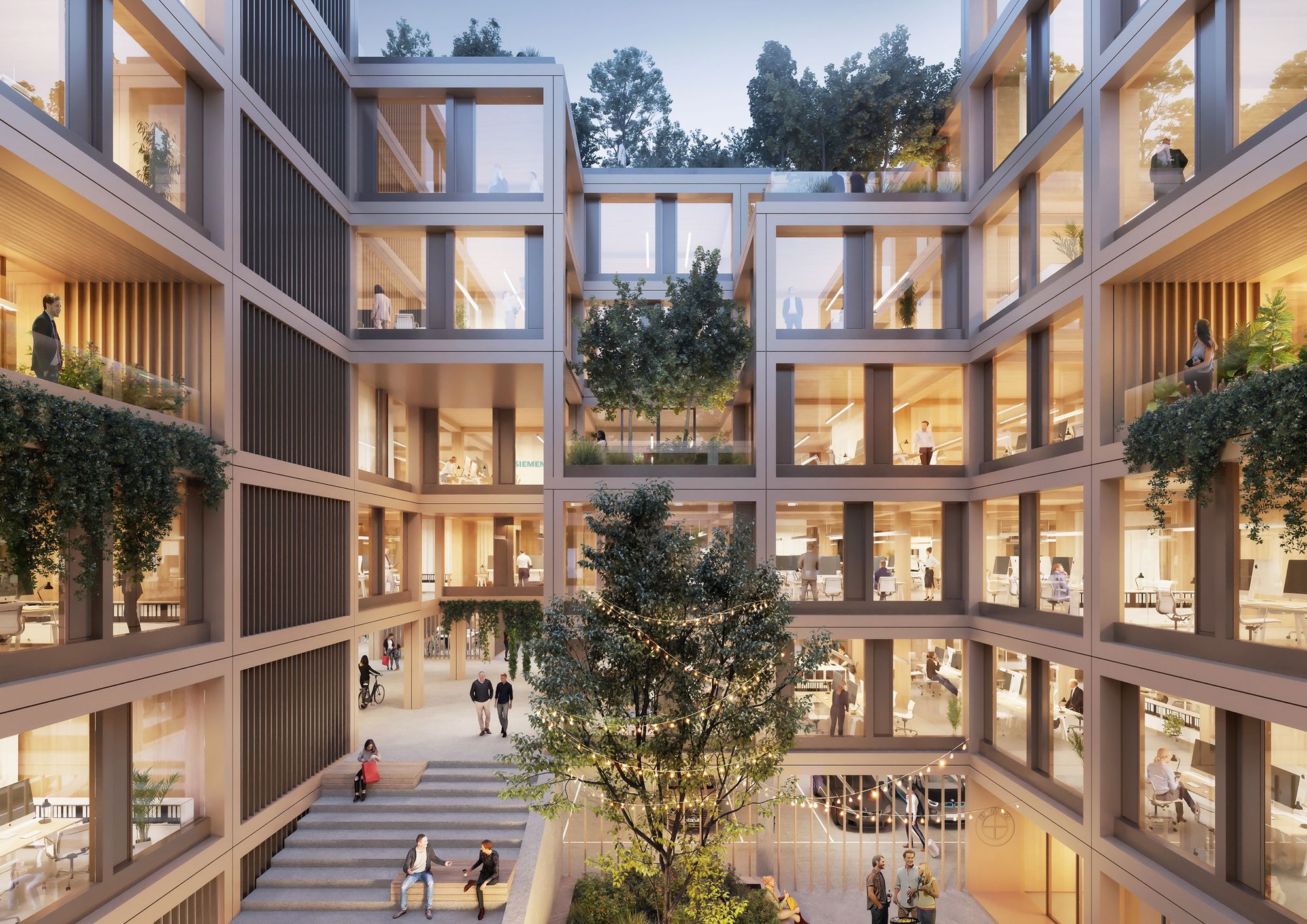 Tech-Campus Ehningen Courtyard