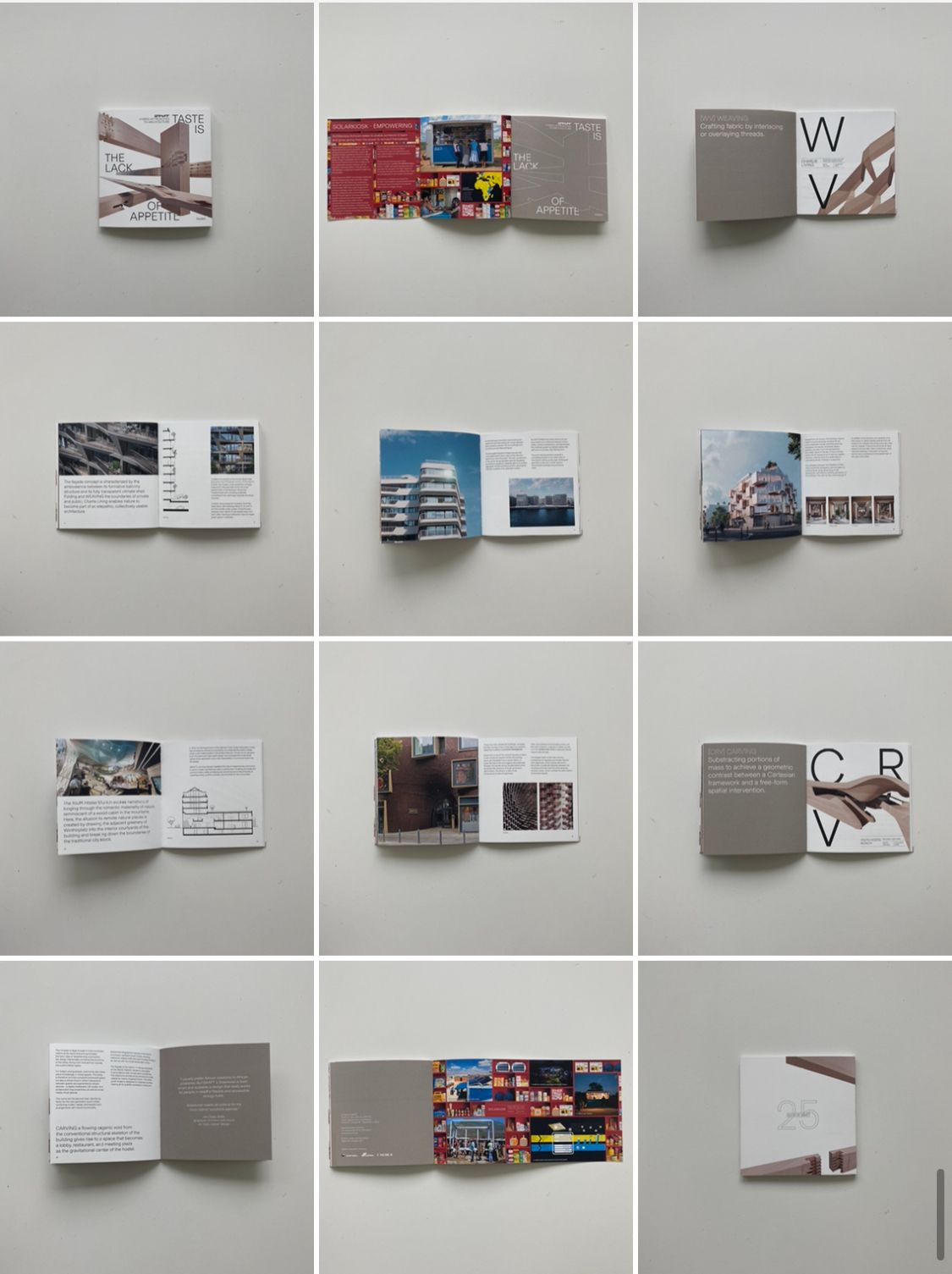 Aufgeschlagener Katalog