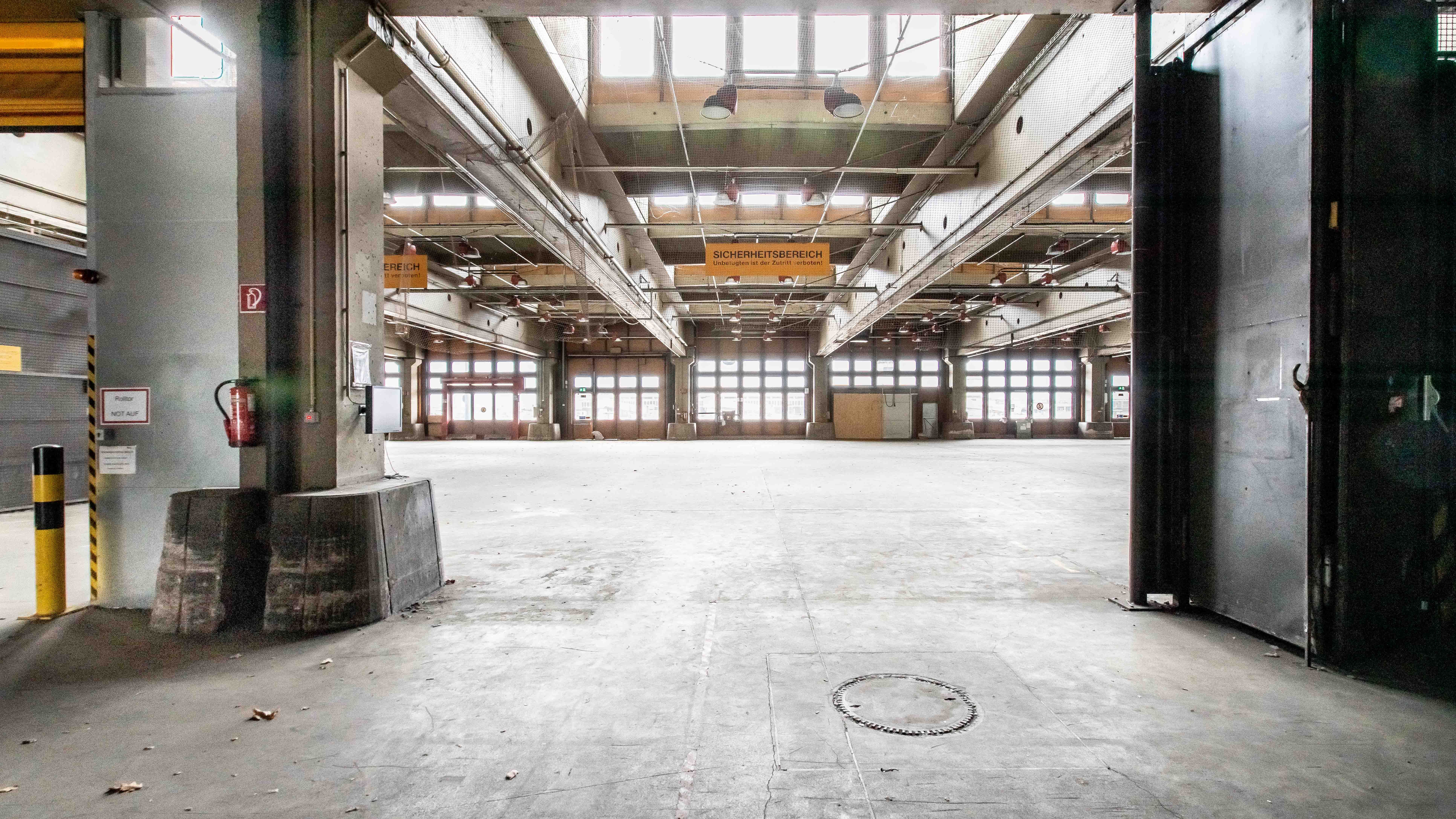 Interior View Freight Hall