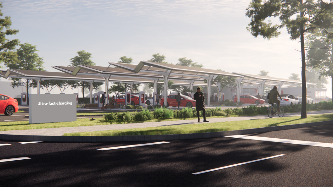 Ultra-fast charging stations