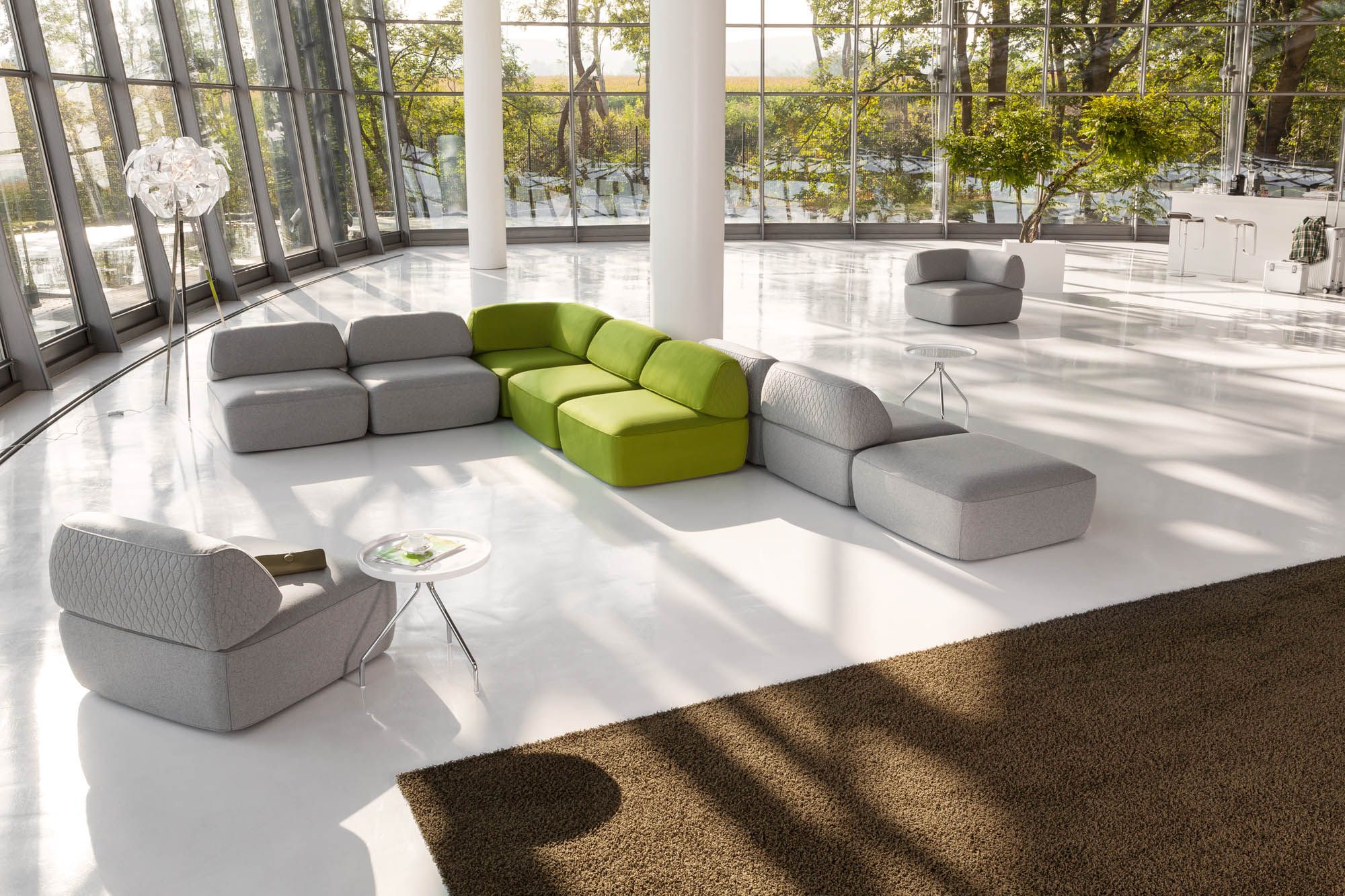 FAT TONY Project type: Sofa System, Couch, Armchair, Chaise Longue Time: 2012-2013 Status: Available Client: IP Design Info: http://www.ipdesign.de Photos: ipdesign Furniture endlessly variable in use, in covers, in formation… Fat Tony is a modular seating system whose ‘kit of parts’ allows a huge spectrum of variation possibilities. Designed by the architecture brand GRAFT, Fat Tony is endlessly flexible in use with its three cubic modules. Bachelor pad or loft, living room or hotel lobby – Fat Tony is at home anywhere. Its different elements make it uniquely versatile and make it look great in any location.