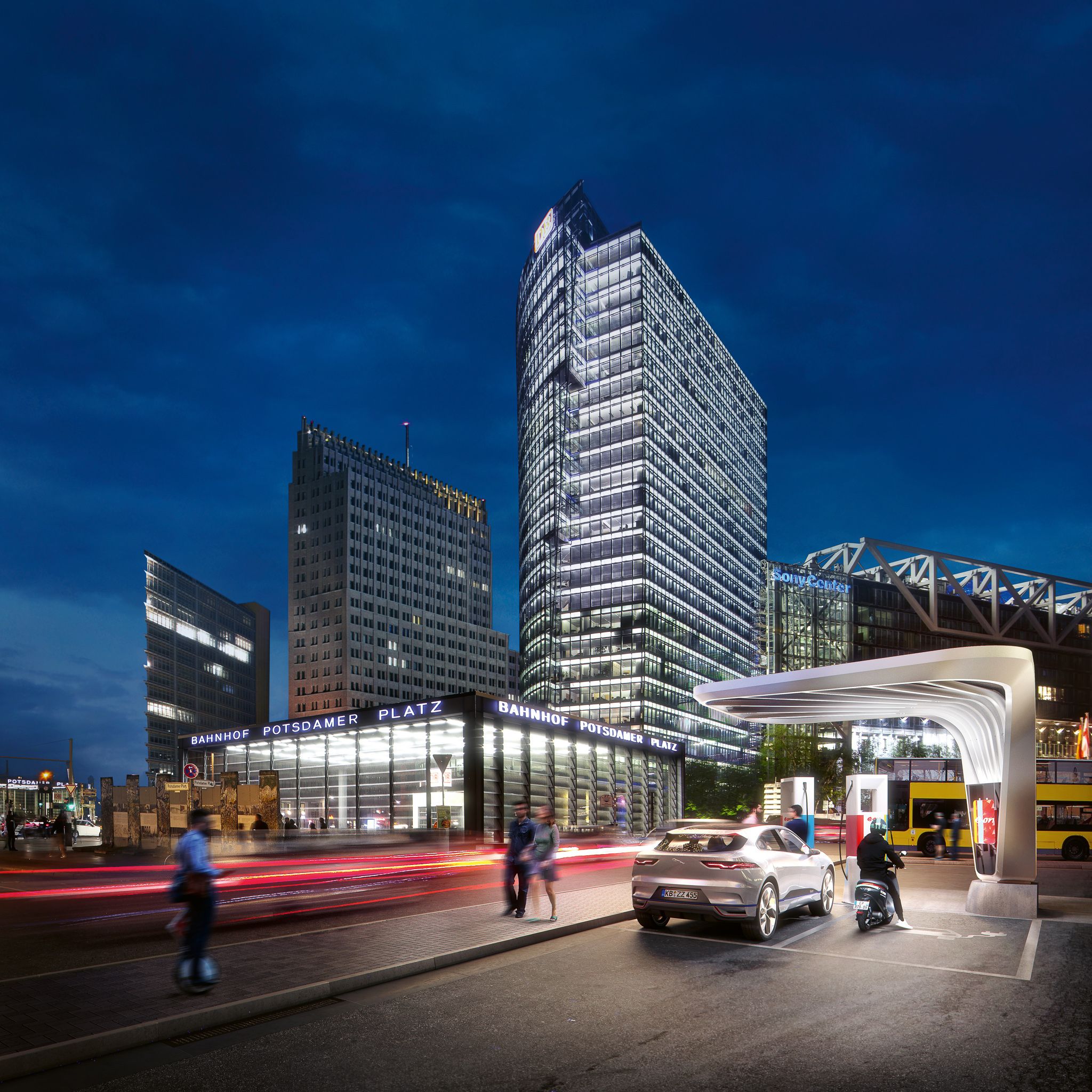 E.ON Ultra-fast charging stations