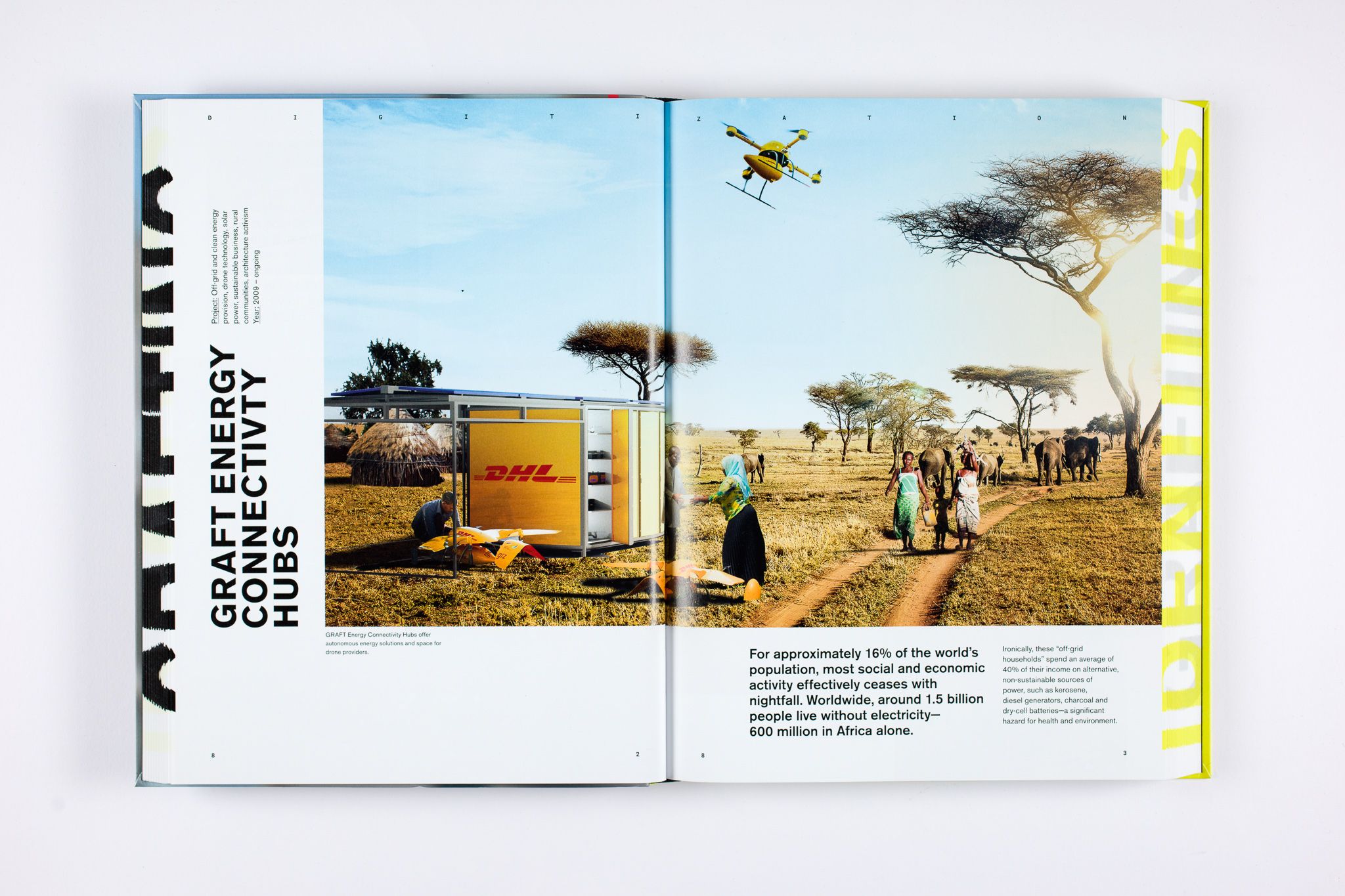 Identity. New Commercial, Cultural and Mobility Architecture. GRAFT connectivity hubs