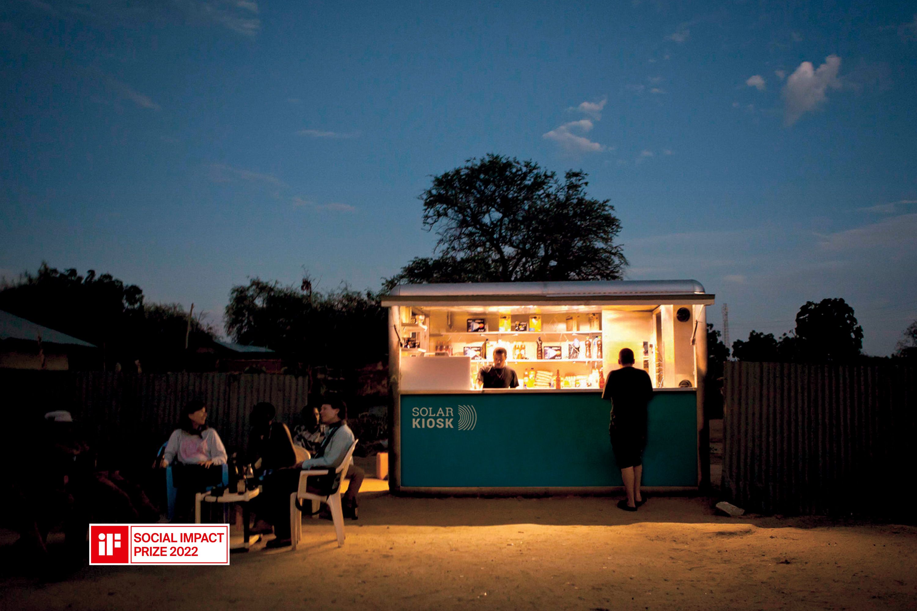 Solarkiosk wins the iF Social Impact Prize