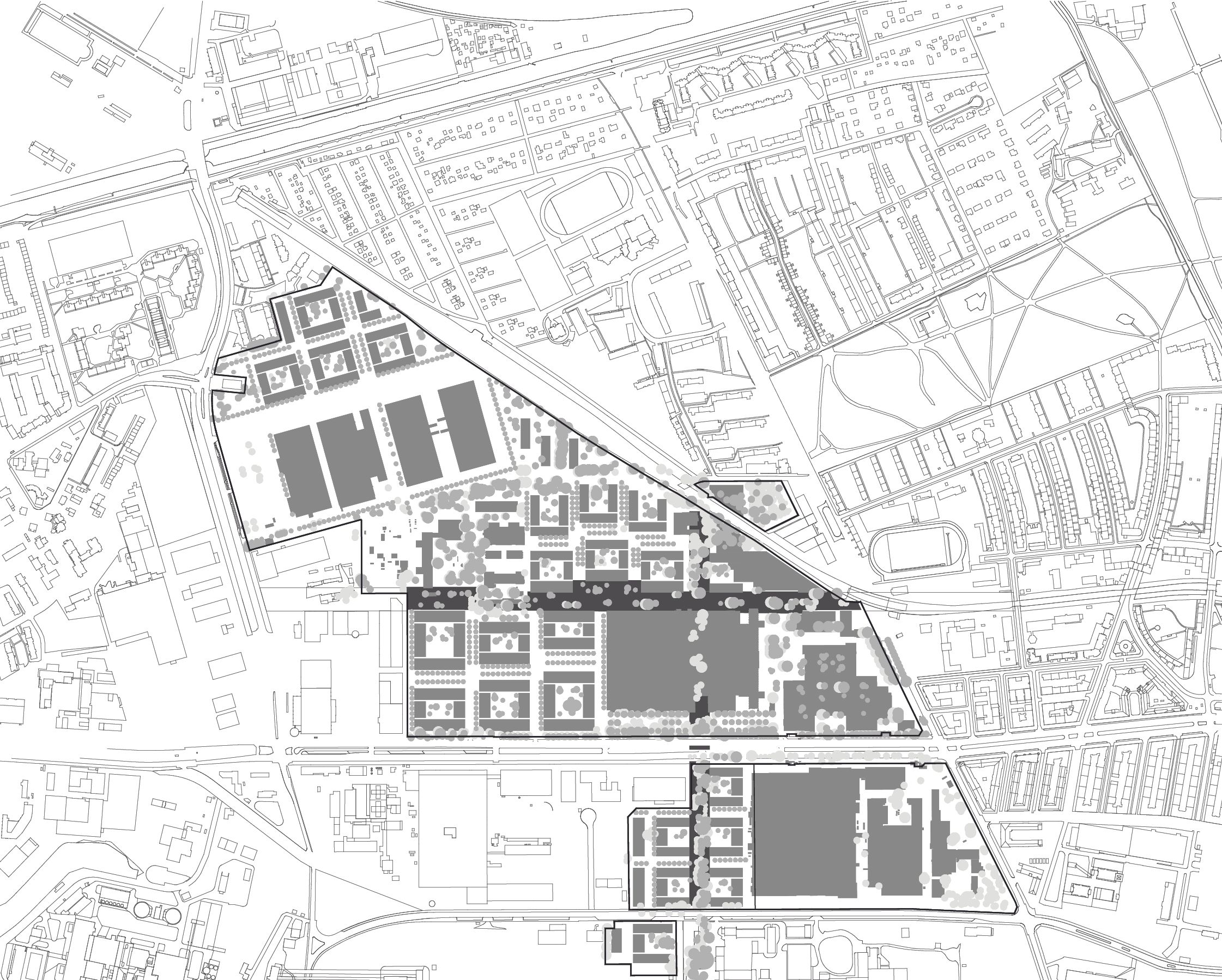 General Plan Siemensstadt