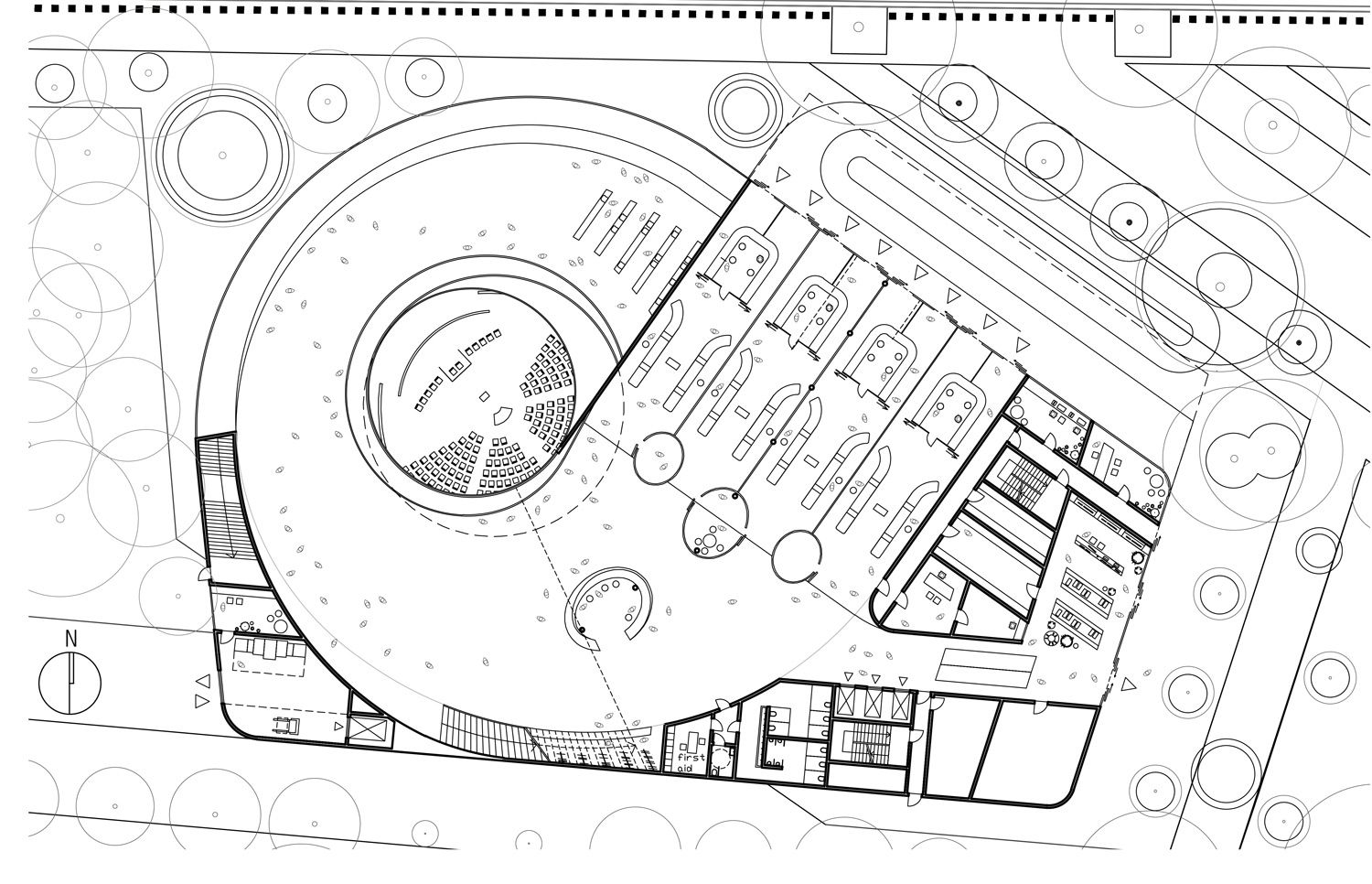 VISITOR AND INFORMATION CENTRE GERMAN BUNDESTAG