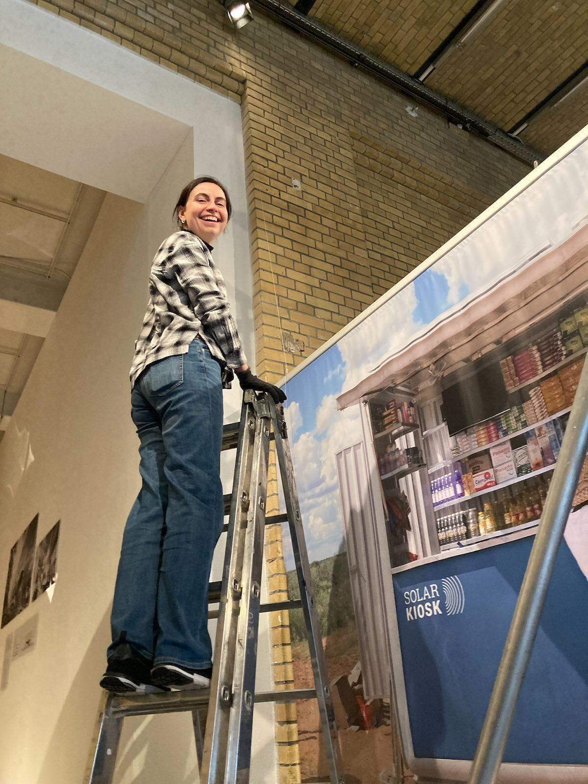 Maria Ludewig has everything in view (c) GRAFT