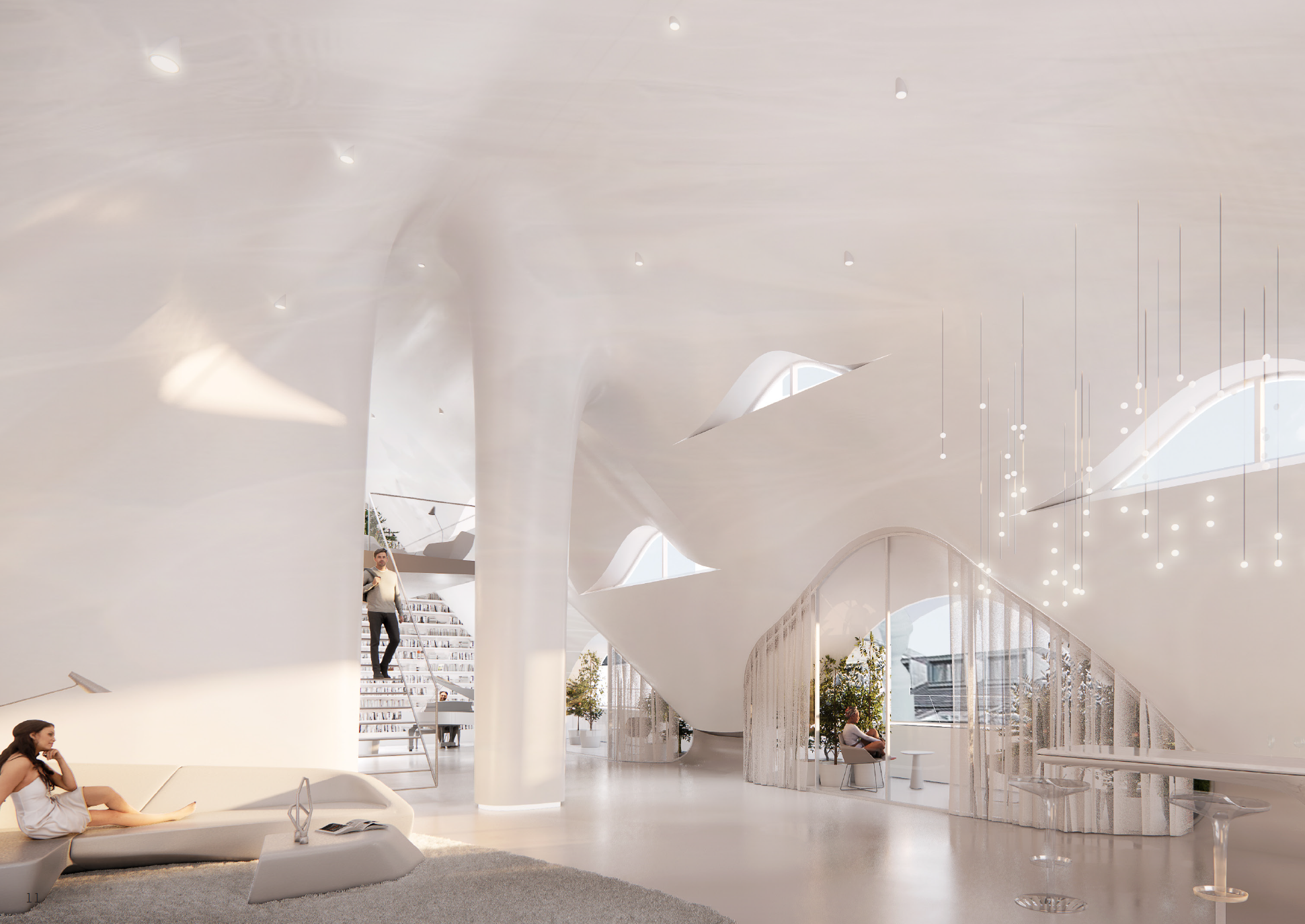 Kaiserdaecher interior