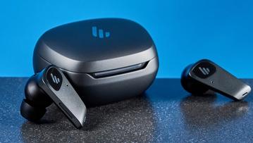 Edifier NeoBuds Planar kabellose Ohrhörer mit 12-mm-Magnet-Planar-Treibern, sechs Ohrstöpselgrößen und einem Ladeetui in grauem Metallic