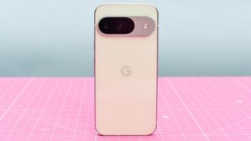 Google Pixel 9 smartphone, fram- och baksida