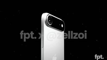 Ett konceptuellt render av den ryktade iPhone 17 Air-smarttelefonen