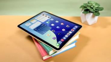 세련된 디자인의 Apple iPad Air M3 태블릿