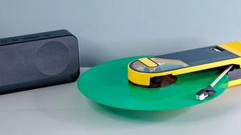 Audio Technica Sound Burger tragbarer Plattenspieler