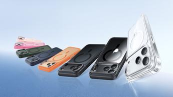 ESR klassiske hybride magnetiske mobilcovers vist i flere farver