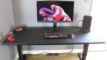 Escritorio elevable Secretlab Magnus Pro con gestión de cables