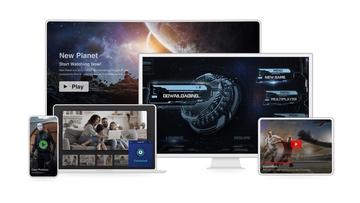 PrivadoVPN-appen visas på flera enheter, inklusive bärbar dator, surfplatta och smartphone