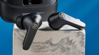 Schwarze JLab JBuds ANC Bluetooth-Kabellose Ohrhörer