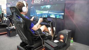 Nitro Concepts E-racer gamingstol i svart och rött