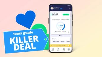 Lyca Mobile dataplan-dashboard vist på en smartphone-skærm