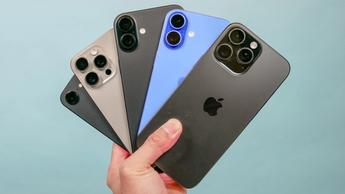Los mejores iPhones de 2025 mostrados uno al lado del otro