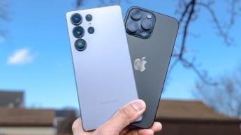 Comparación entre los smartphones Samsung Galaxy S25 Ultra y iPhone 16 Pro Max