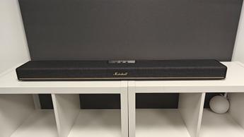 Саундбар Marshall Heston 120 в тестовой аудиокомнате