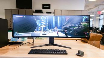 LG UltraGear 45GR75DC 울트라 와이드 곡면 게이밍 모니터