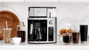 Cafeteira Braun MultiServe Plus com jarra