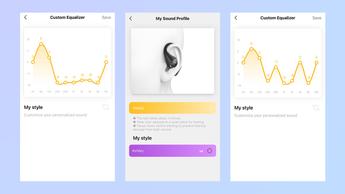 Screenshot from the EarFun app EQ settings.