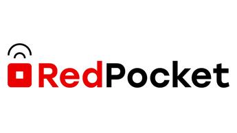 Logo Red Pocket nei colori rosso e bianco