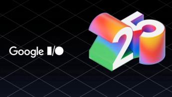 Google I/O 2025 evenemangslogotyp