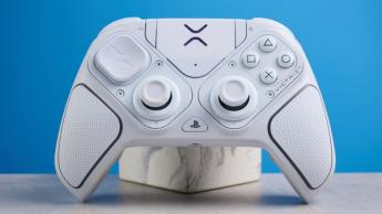 PlayStation 5用のホワイトカラーのTurtle Beach Victrix Pro BFG Reloaded ワイヤレスコントローラー
