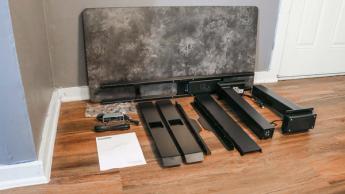 Proceso de montaje del escritorio de pie Flexispot E7 Pro Plus