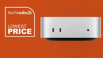 Apple Mac Mini M4 stationær computer med elegant sølvdesign