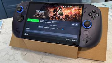 Lenovo Legion Go S med SteamOS-gränssnitt