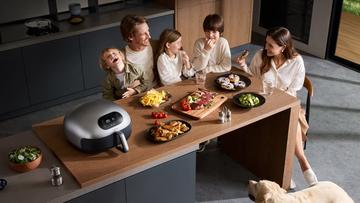 Eletrodoméstico Typhur na bancada da cozinha