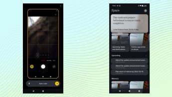 Close-up do Nothing Phone 3a Pro mostrando o espaço essencial e o layout das teclas